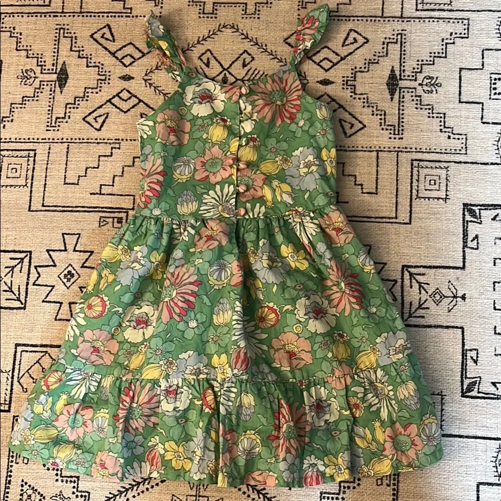 GAP 100% Cotton Tiered Ruffled‎ Floral Sundress